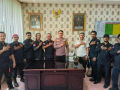 Cooling System, Kapolsek Rumbai Menerima Kunjungan DPC Grib Jaya Masyarakat Peduli Kamtibmas 